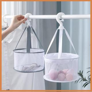 [SMD] Giỏ Treo Sấy Ra Làm Đẹp Trứng Sấy Túi Lưới Treo Bàn Chải Trang Điểm Lưu Trữ Ra Sắp Xếp Lưu Trữ [vn]