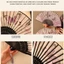 Cổ Mới Phong Cách Trung Hoa Quạt Gấp Nữ Di Động Phong Cách Trung Hoa Hanfu Sườn Xám Vũ Quạt Hộ Gia Đình Đen Tre Quạt