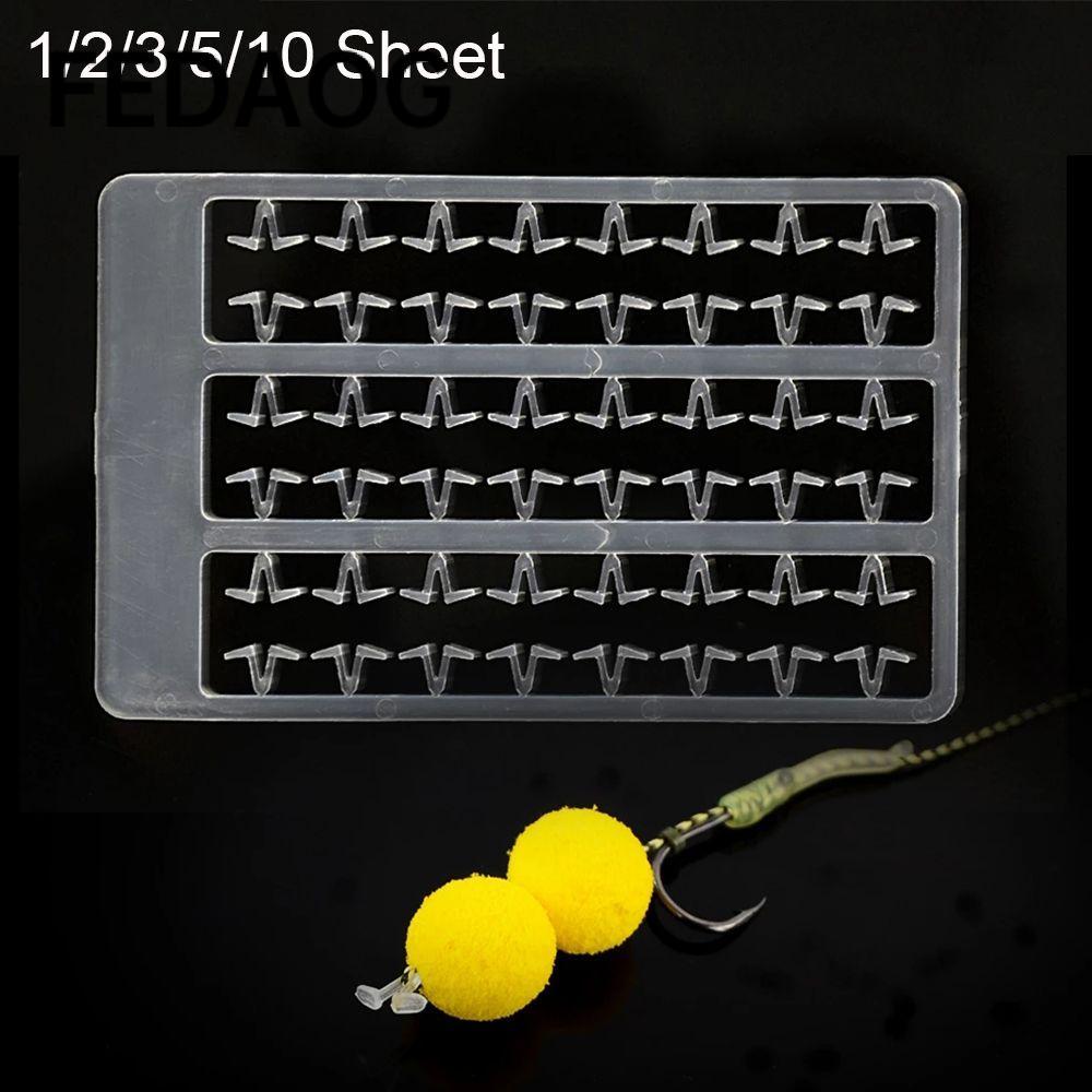 FEDAOG Cá Chép Chặn Câu Cá TPR Ronnie Rig Chất Lượng Cao Pop UP Boilies Dừng