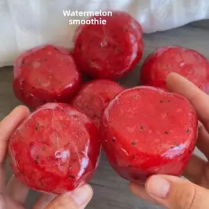 Handmade Dưa Hấu Slushy Squishy Đồ Chơi Chậm Giảm Căng Thẳng Bóp Bóng Thực Tế Trái Cây Fidget Đồ Chơi