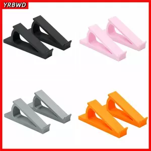 YRBWD 1 Cặp Bàn Phím Máy Tính Nâng, Nâng Góc Bàn Phím Bàn Phím Di Động Chân Đế Nâng Cao, Phụ Kiện Chất Lượng Cao Giá Đỡ Màn Hình Nhựa
