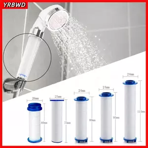 Bộ lọc đầu vòi hoa sen YRBWD, Bộ lọc thay thế hộp lọc nước, Phụ kiện phòng tắm bền bỉ Hộp lọc có thể tháo rời bằng Cotton PP Hộp lọc có thể tháo rời Hầu hết các máy phun tắm cầm tay
