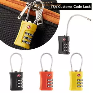 Khóa mật khẩu hải quan IAPPORTUNIA, Khóa móc dây 3 chữ số Khóa kết hợp, Công cụ an ninh chống trộm thời trang TSA Vali Hành lý Khóa mã hóa Du lịch
