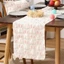 Easter Bunny Table Runner Phong Cách Bắc Âu Sang Trọng Trang Trí Ngày Lễ Khăn Trải Bàn Mềm Mờ Cho Tiệc Tại Nhà Ăn Lễ Hội