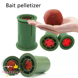 TOPTOOLCX Mồi Câu Cá Bóng Shaper, Nén Khuôn Mồi Tròn Máy Làm, Mồi Câu Cá Cán ABS Cá Chép Máy Làm Đất Mồi Bóng Dụng Cụ Câu Cá