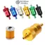 Bộ lọc ATV FANIELLAPOWELL, Bộ lọc xăng có thể làm sạch bằng nhôm CNC, Nâng cấp hiệu suất Bộ lọc xe máy bền có thể tái sử dụng kích thước 8mm cho xe máy & ATV