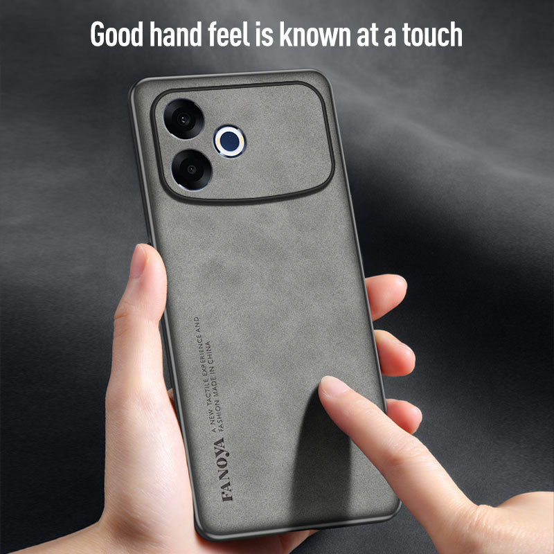 Ốp Điện Thoại Da Cảm Giác Sang Trọng Da Cho OPPO Find X9 X9S A6 A6X GT Max 8 Pro Reno 15 15C 15F Vỏ Bảo Vệ Siêu Cứng Mỏng