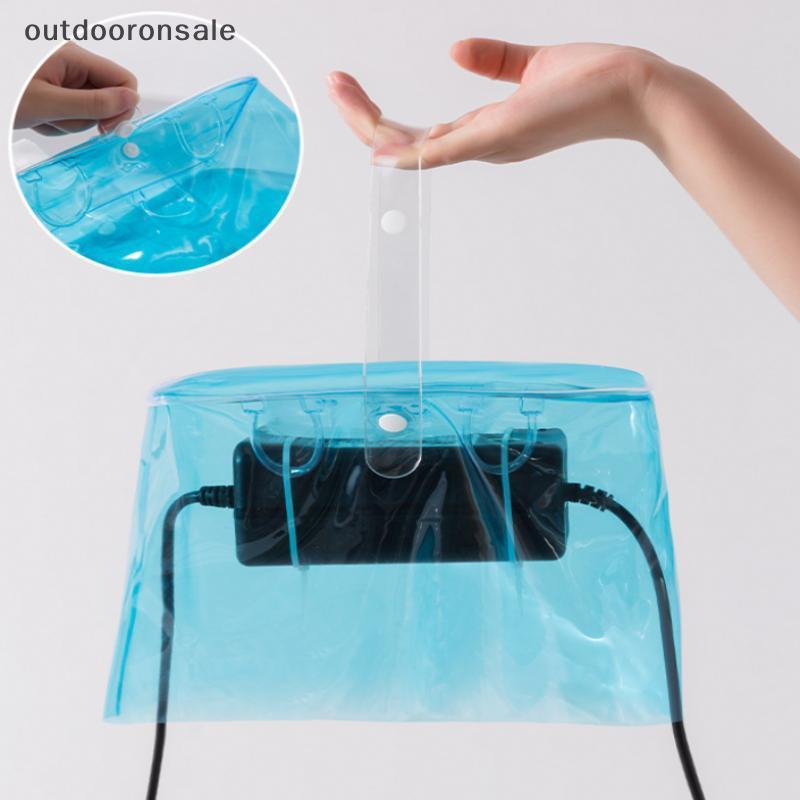 [outdooronsale] Bộ sạc xe máy điện Túi che mưa Túi sạc xe hơi điện PVC Túi chống nước Cắm ngoài trời đa năng Hộp bảo vệ chống bụi FSI