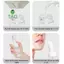 1 Chai bơm tạo bọt rỗng 30 / 60 / 100 / 150ml có đầu bàn chải silicon Loại ép Chai xốp làm sạch mặt [mới]