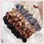 JRP 6 Chiếc Băng Đô Quấn Tóc Co Giãn Buộc Tóc Nữ Cho Phụ Kiện Tóc Satin Scrunchies JRP