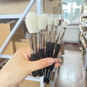 cọ đánh nền cọ đánh má hồng cọ má hồng Baifengtang Wool Facial Makeup Brush B110 Flat Loose Powder Brush J4003 Beveled Contour Brush / Blush Brush