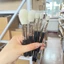 cọ đánh nền cọ đánh má hồng cọ má hồng Baifengtang Wool Facial Makeup Brush B110 Flat Loose Powder Brush J4003 Beveled Contour Brush / Blush Brush