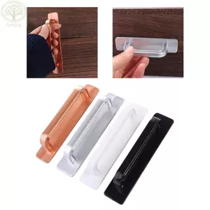 Tay cầm ngăn kéo AMLU, Dụng cụ sắp xếp tay cầm tủ quần áo bằng nhựa đa năng, Dụng cụ phụ trợ núm bền bỉ