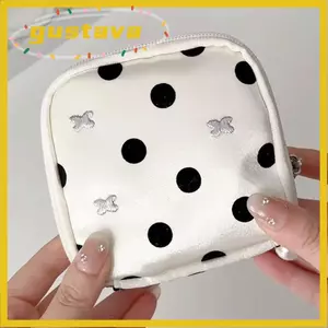 Trang sức du lịch GUSTAVA, Vuông có ngăn đựng đồ trang sức, Dây kéo tua rua Túi đựng đồ trang sức Mini cầm tay cho nhẫn, vòng tay & vòng tay