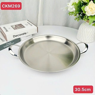 Chảo đa năng inox Chockmen 30.5cm CKM269
