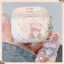 Vỏ Tai Nghe Có Mặt Dây Chuyền Chống Mất Cho Airpods 4 Pro 3 2 Đáng Yêu Nữ Tính Ngọt Ngào Nơ Gấu Họa Tiết Hoạt Hình TPU Mềm Chống Sốc Tai Nghe Không Dây Vỏ Bảo Vệ Vỏ Di Động
