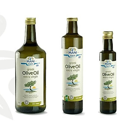 Dầu Olive Hy Lạp hữu cơ Mani Brand Organic Extra Virgin Olive Oil