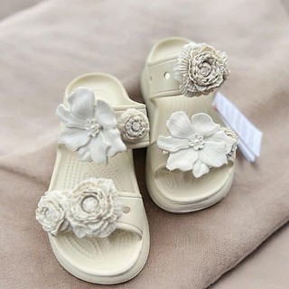 🩷🩷Dép nhựa hoa trà hai quai cao 5cm