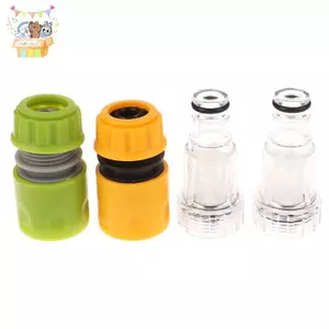 Đầu nối nước + Phụ kiện bộ lọc Bộ chuyển đổi máy giặt ô tô Bộ lọc áp lực Bộ lọc lưới Vòi phun lắp vườn ELWW