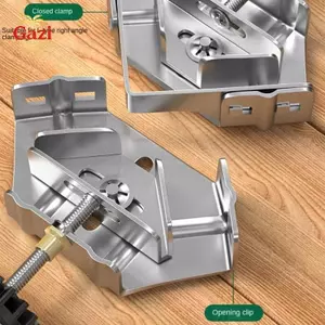 Kẹp góc phải bằng thép không gỉ hạng nặng 90 độ Qui Clip Định vị góc cho các dự án đồ gỗ bằng kim loại [VN]