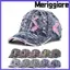 Mũ bóng chày MERIGGIARE, Mũ Denim giặt mùa xuân thu thoáng khí, Mũ mỏ vịt rách đầy màu sắc Hàn Quốc Mũ chống nắng