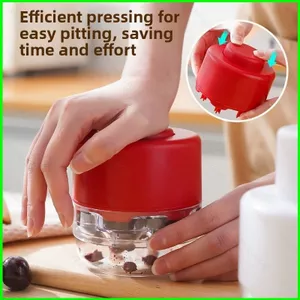 YB2 Máy ép bảy lỗ kiểu hố loại bỏ từ nhiều loại trái cây Dụng cụ khạc nhổ anh đào và táo tàu