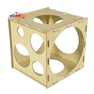 Công cụ đo lường hộp đựng bóng bay 9 lỗ ổn định 2-10 Inch cho bữa tiệc cưới sinh nhật