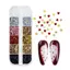 Trong Kho 1Mm Sơn Móng Tay Sequins, Phụ Kiện Dễ Thương, Tự Làm Móng Tay Nghệ Thuật Thiết Kế Cá Tuyết