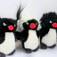 HK1 Ngẫu Nhiên 1 Rockhopper Penguin Plushie Kéo Ngỗng Pigtail Nhỏ Móc Khóa Túi Charm KH1