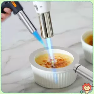 Vòng Brulee Inox 12cm Cho Trà Sữa Kem Món Tráng Miệng Dụng Cụ Làm Bánh Sáng Tạo Nhà Bếp Nhà Hàng Essentials