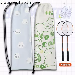 Hoạt Hình Dễ Thương Dây Rút Cầu Lông Túi Vợt Cầu Lông Túi Sinh Viên Dung Tích Lớn Vợt Cầu Lông Túi Bảo Quản