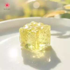 MJnmc 3.5cm Mini Long Lanh Phô Mai Đá Viên Mochi Bóp Đồ Chơi Di Động Đàn Áp Fidget Cho Đường Dài Chuyến Đi Thời Gian Giết Mới