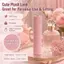 Bình Nước Hoa Mini PYCOU, Bình Xịt Có Thể Đổ Lại 10ml, Hộp Đựng Mỹ Phẩm Lỏng Chống Rò Rỉ Thời Trang Cho Nữ Bé Gái