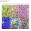 AFTEROF Nail Art Sequins, Hình dạng không đều ánh sáng lấp lánh ba chiều lấp lánh, Kim cương lấp lánh ba chiều Mảnh sáng bóng Trang trí móng tay Mẹo nghệ thuật móng tay