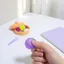 Đồ chơi Bun hấp QEARY, với máy hấp bánh bao Mini Pinch dễ thương Squishy, Đồ chơi cảm giác Fidget pha lê dành cho học sinh