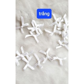 [HỎA TỐC HCM] sét 100 cái nơ mini ( bản 3mm) ANGIHOME
