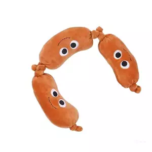 Top Thú Cưng Squeaky Đồ Chơi Mọc Răng Đồ Chơi Xúc Xích Hình Răng Hàm Thú Cưng Nhai Đồ Chơi Vệ Sinh Nha Khoa