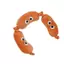 Top Thú Cưng Squeaky Đồ Chơi Mọc Răng Đồ Chơi Xúc Xích Hình Răng Hàm Thú Cưng Nhai Đồ Chơi Vệ Sinh Nha Khoa