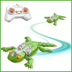 Bánh Xích Treo Tường Gecko Điều Khiển Từ Xa Robot Gecko Ngộ nghĩnh Prank Đồ Chơi Robot Sạc RC Thằn Lằn Đồ Chơi Cho Trẻ Em Nhà wipqsvn