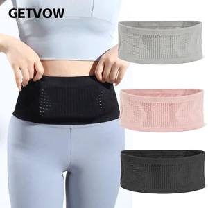 Gói ngực GETVOW, Túi đeo thắt lưng chạy vô hình đa chức năng, Giá đỡ điện thoại di động bằng Nylon Unisex Túi đựng tiền thể thao ngoài trời