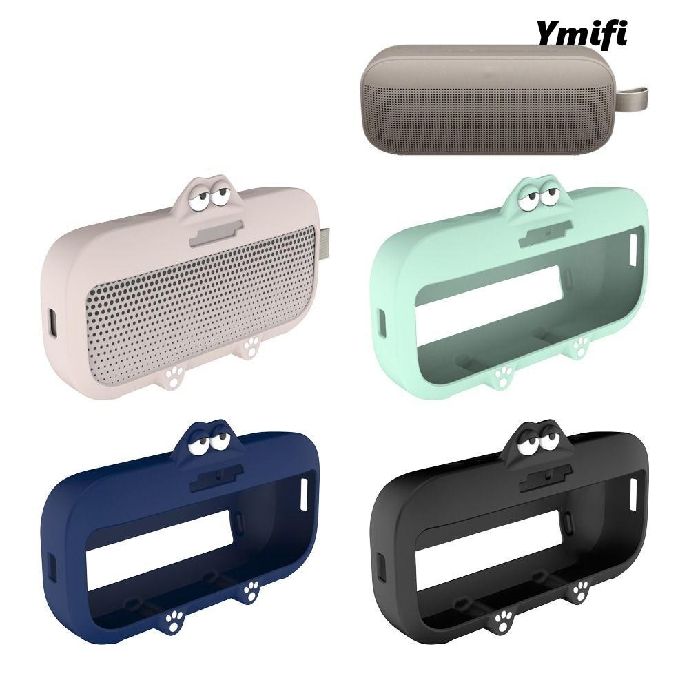 Vỏ bảo vệ YMIFI, Loa không dây chống bụi chống rơi, Vỏ chống bụi hoạt hình bằng silicon cho phụ kiện loa thế hệ thứ 2 Bose SoundLink Flex