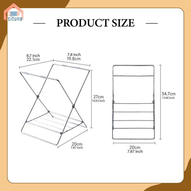 Túi Đựng Rác Có Thể Gập Lại Tiện Lợi Hạng Nặng Hỗ Trợ Đứng Túi Đựng Rác Giá Cho Thịt Nướng Để Bàn Nhà Bếp Cắm Trại Sân