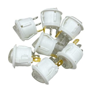 K KCD6 Rocker Switch có đèn 10A250V Điều khiển nguồn 3 chân Nút công tắc nguồn 2 tốc độ Khởi động TQOO