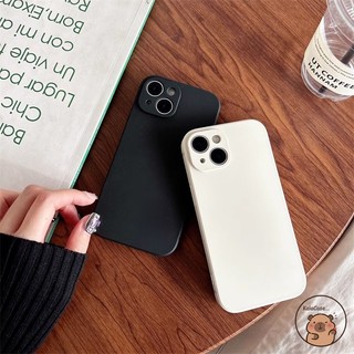Dành cho iQOO Neo 10 Z10 Turbo Pro Plus Z10x iQOONeo10ProPlus iQOOZ10Turbo Ốp Điện Thoại Đơn Giản Đen Trắng Màu Trơn Kinh Doanh Mờ Cạnh Thẳng Vỏ Mềm