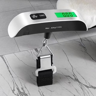 Cân Mini Điện Tử 50Kg – Cân Hành Lý Cầm Tay Du Lịch, Thiết Kế Nhỏ Gọn, Tiện Dụng