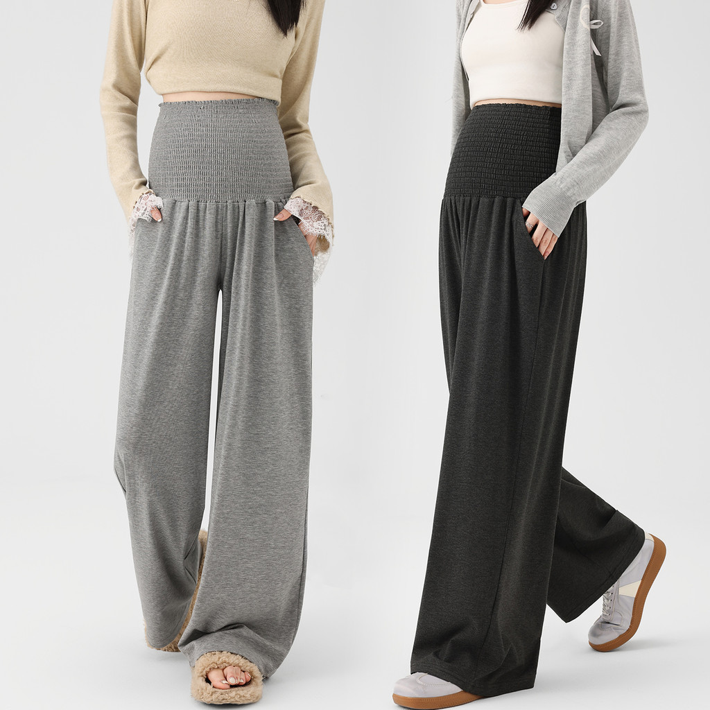 Quần bà bầu Quần legging ống rộng mùa thu