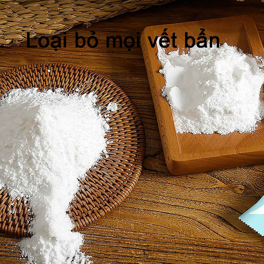 M7M 10 túi Bột Baking Soda tẩy rửa nhà bếp, làm sách và khử mùi đồ dùng nhà bếp đa năng 25gr MALAN