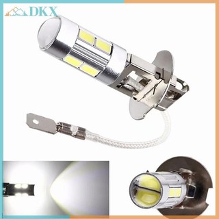 DKX 2 Bóng Đèn LED Ô Tô H1 H3 6000K LED Trắng Công Suất Cao 10-SMD 5630 Giải Mã Ô Tô Đèn Sương Mù Lái Xe Đèn Tự Động DRL.