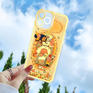Ốp điện thoại hình ngôi sao nhỏ sơn dầu cho iPhone17 / 16 / 15 / 14 / 13 / 12 / 11 / 16E / pro Max / X / 7 / 8 khung màu vỏ mềm trong suốt bọc toàn bộ chống rơi và chống sốc