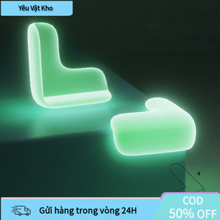 Combo 4 Bọc Góc Cạnh Bàn Bằng Silicon, Nhựa PVC Mềm Nhẹ, Dán Chắc Không Cần Ốc Vít, Bảo Vệ Trẻ Em Chống Chấn Thương, Độ